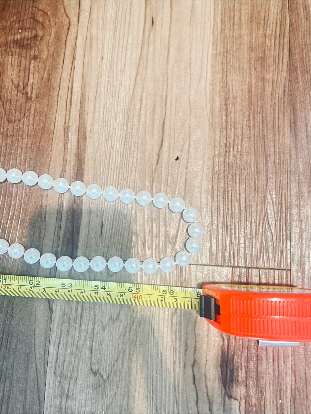 Faux Pearl Strand White